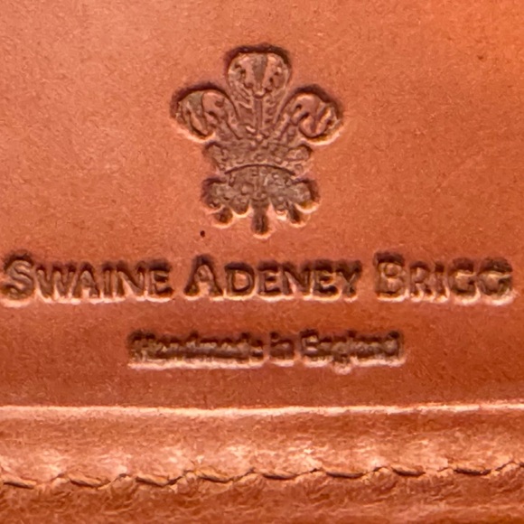 Swaine Adeney & Brigg Men’s tall hip wallet EUC - Picture 3 of 8